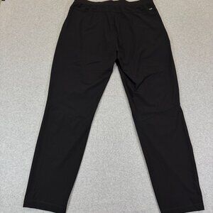 Hurley Exist Slim Fit Warp Knit Joggers Black Mens XL Gym Stretch Athleisure NWT